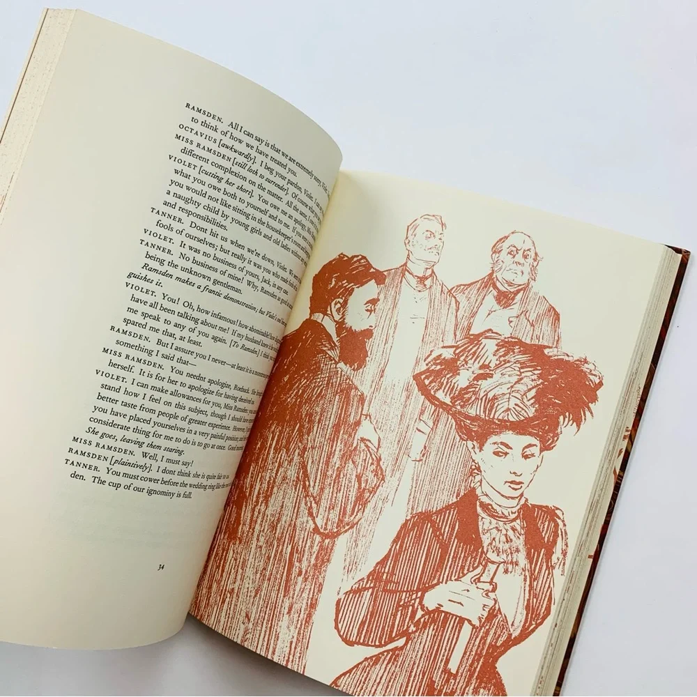 Man and Superman by George Bernard Shaw produced by The Heritage Press Book - Picture 13 of 16